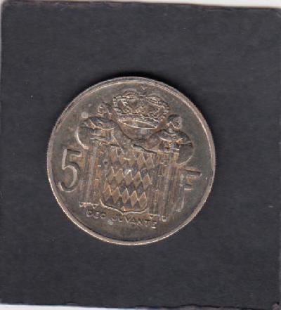 Beschrijving: 5 Franc  REINIER III
